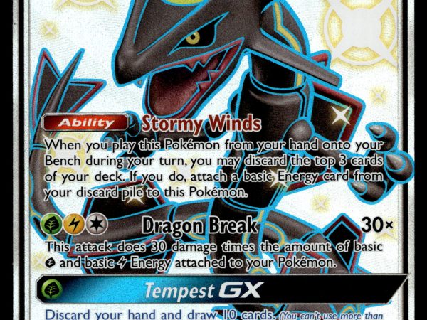 Rayquaza GX - 177a/168 - NM - Full Art - Hidden Fates - Pokemon - A6-62