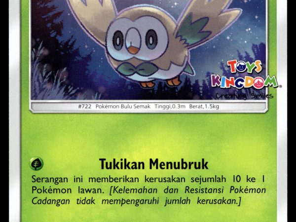 Rowlet - 169/SM-P - NM - Indonesian Toys Kingdom - Promo - Pokemon - B1-65