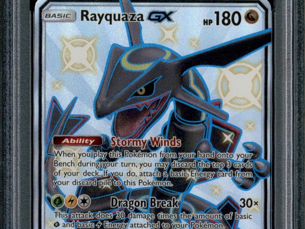 Rayquaza GX - 177a/168 - PSA 9 - Shiny GX - Hidden Fates - Pokemon - 61927