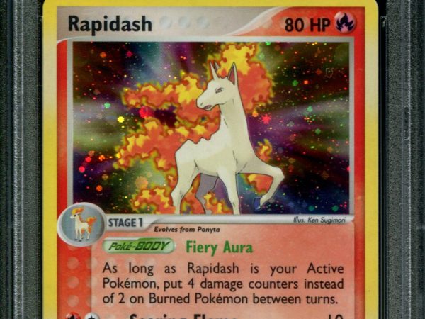 Rapidash - 13/112 - PSA 6 - Holo - FRLG - Pokemon - 80801