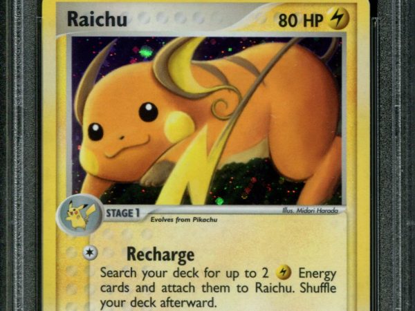 Raichu - 12/112 - PSA 10 - Holo - FRLG - Pokemon - 65028