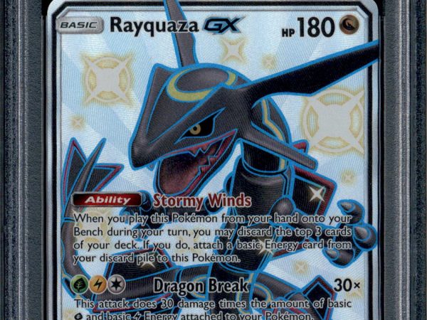 Rayquaza GX - 177a/168 - PSA 10 - Shiny GX - Hidden Fates - Pokemon - 61935