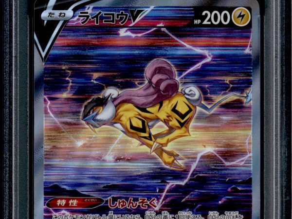 Raikou V - 218/172 - PSA 9 - SAR - Vstar Universe - Pokemon - 73747