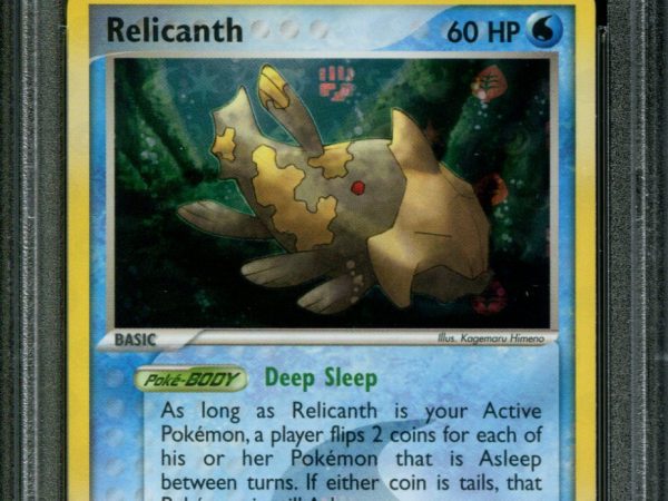 Relicanth - 24/101 - PSA 10 - Reverse Holo - Hidden Legends - Pokemon - 65069