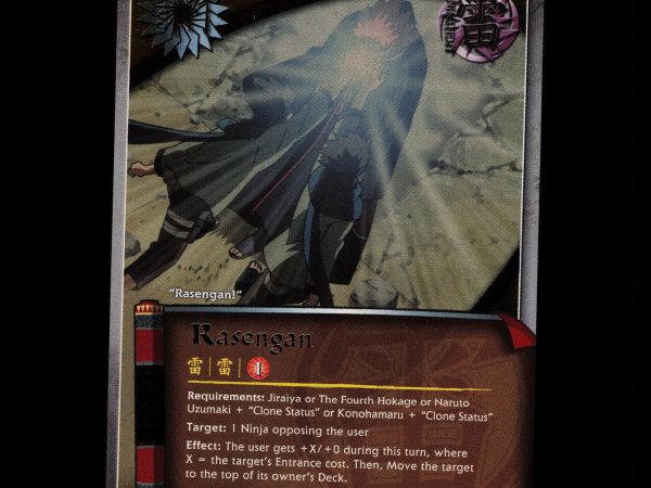 Rasengan - 879 - NM - 1st Edition Foil - S23 - Naruto CCG - D4-34