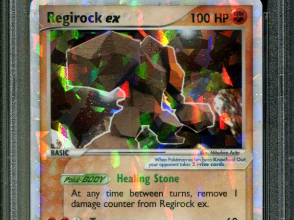 Regirock ex - 98/101 - PSA 10 - Ultra Rare - Hidden Legends - Pokemon - 64943