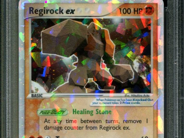 Regirock ex - 98/101 - PSA 10 - Ultra Rare - Hidden Legends - Pokemon - 64944