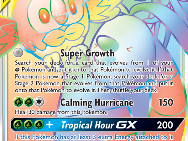 Rowlet & Alolan Exeggutor GX (237/236) [Sun & Moon: Unified Minds]