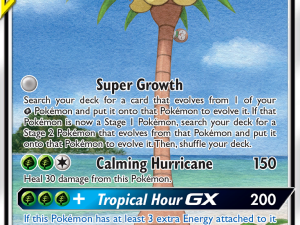 Rowlet & Alolan Exeggutor GX (215/236) [Sun & Moon: Unified Minds]