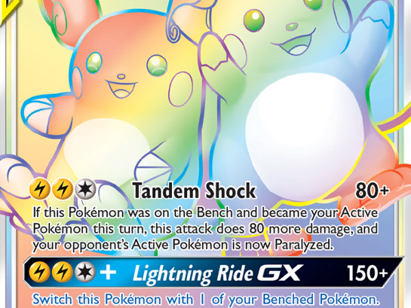 Raichu & Alolan Raichu GX (241/236) [Sun & Moon: Unified Minds]