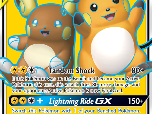Raichu & Alolan Raichu GX (220/236) [Sun & Moon: Unified Minds]