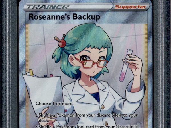 Roseanne's Backup - 172/172 - PSA 8 - Full Art - Brilliant Stars - Pokemon - 73350