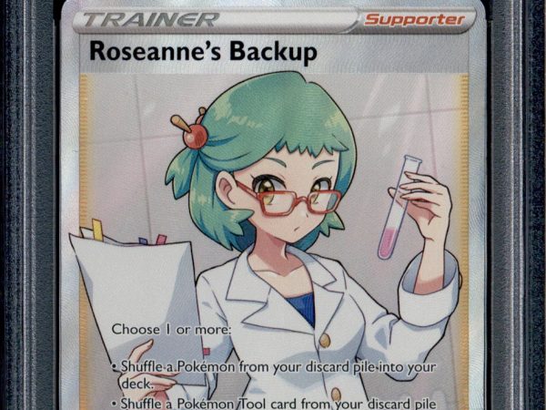 Roseanne's Backup - 172/172 - PSA 8 - Full Art - Brilliant Stars - Pokemon - 73352