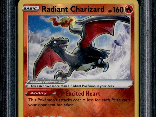 Radiant Charizard - 020/159 - PSA 9 - Holo - Crown Zenith - Pokemon - 68758