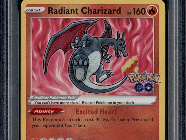 Radiant Charizard - 011/078 - PSA 9 - Ultra Rare - Pokemon GO - Pokemon - 79949