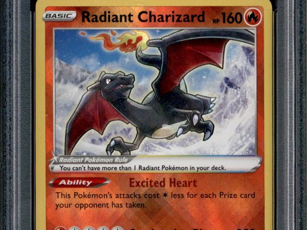 Radiant Charizard - 020/159 - PSA 9 - Holo - Crown Zenith - Pokemon - 68893