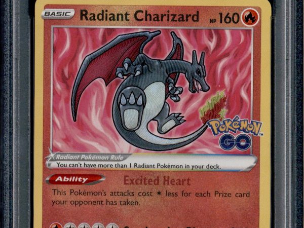 Radiant Charizard - 011/078 - PSA 10 - Ultra Rare - Pokemon GO - Pokemon - 79954