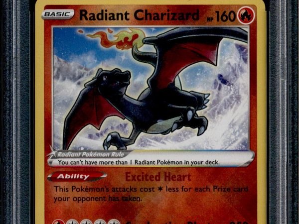 Radiant Charizard - 020/159 - PSA 9 - Holo - Crown Zenith - Pokemon - 68754