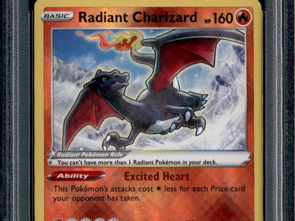 Radiant Charizard - 020/159 - PSA 9 - Reverse Holo - Crown Zenith - Pokemon - 76525