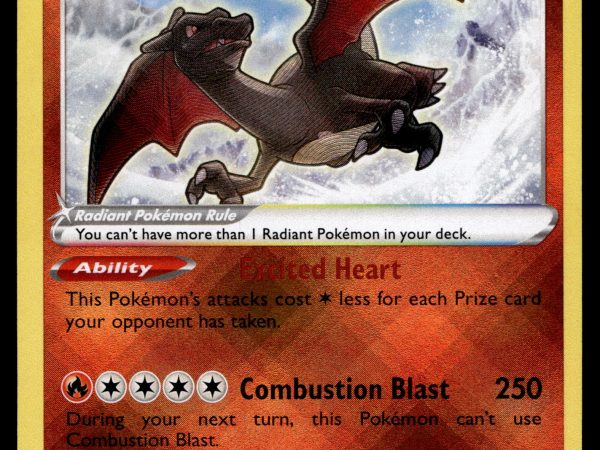 Radiant Charizard - 020/159 - NM - Ultra Rare - Crown Zenith - Pokemon - A7-61