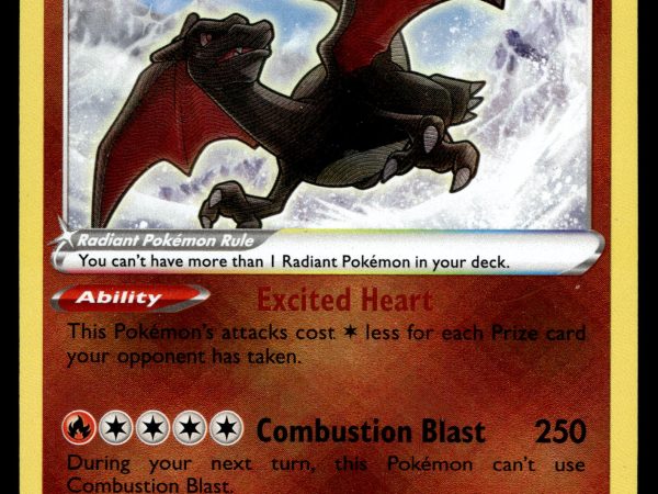 Radiant Charizard - 020/159 - NM - Ultra Rare - Crown Zenith - Pokemon - A7-71
