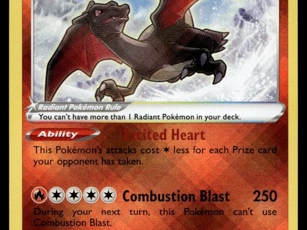 Radiant Charizard - 020/159 - NM - Ultra Rare - Crown Zenith - Pokemon - A7-56