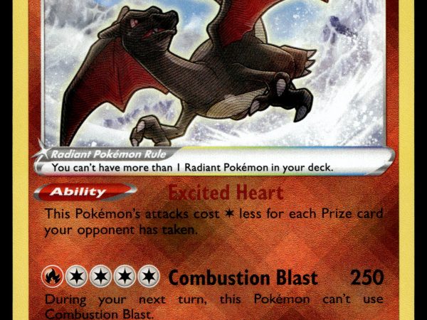 Radiant Charizard - 020/159 - NM - Ultra Rare - Crown Zenith - Pokemon - A7-60