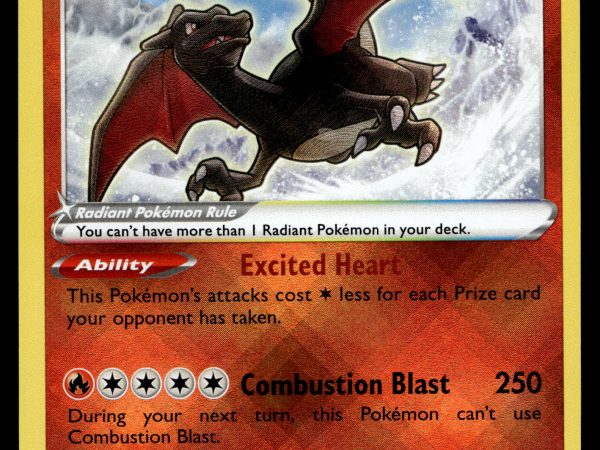 Radiant Charizard - 020/159 - NM - Ultra Rare - Crown Zenith - Pokemon - A7-70