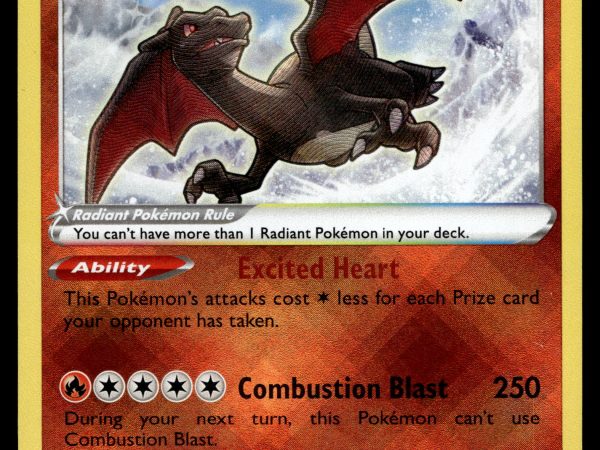 Radiant Charizard - 020/159 - NM - Ultra Rare - Crown Zenith - Pokemon - A7-58