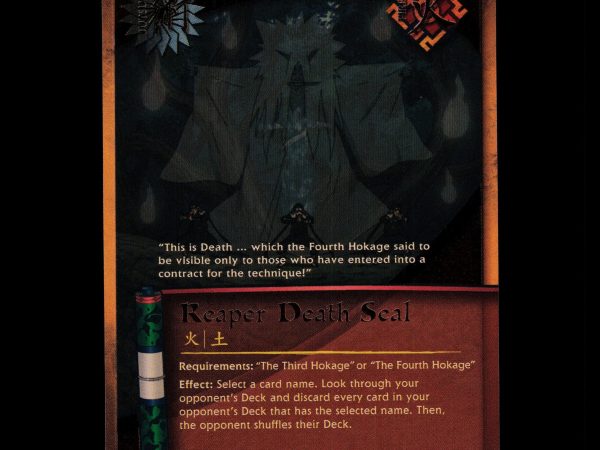 Reaper Death Seal - 149 - NM - 1st Edition - Foil - Naruto CCG - D4-345