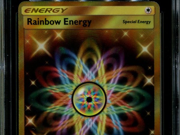 Rainbow Energy - 183/168 - CGC 9 - Celestial Storm - Secret Rare - Pokemon - 91328