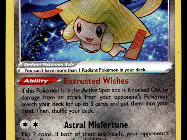 Radiant Jirachi - 120/195 - NM - Radiant Rare - Silver Tempest - Pokemon - C4-1