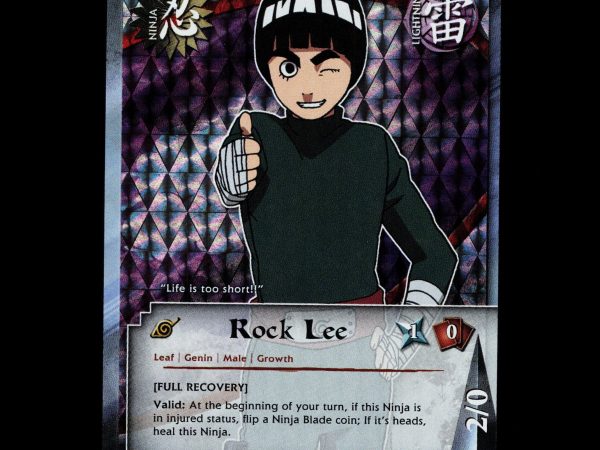Rock Lee - 331 - NM - 1st Edition - Foil - Naruto CCG - D3-42