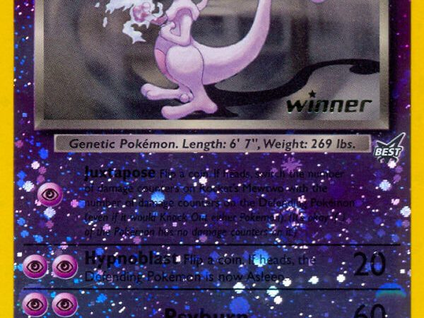 Rocket's Mewtwo (8) (Winner) [Best of Promos]