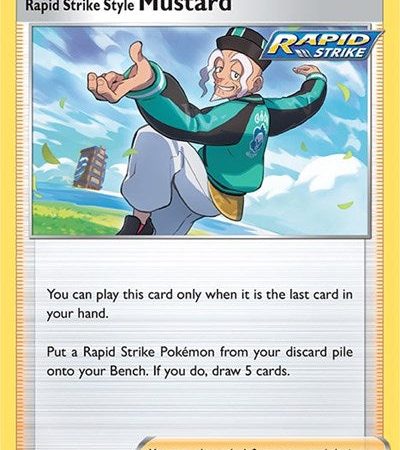 Rapid Strike Style Mustard [SWSH05: Battle Styles]