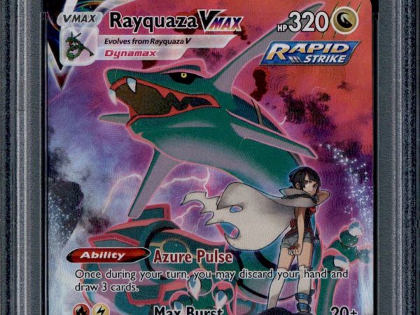 Rayquaza Vmax - TG20/TG30 - PSA 10 - Full Art - Silver Tempest - Pokemon - 10661
