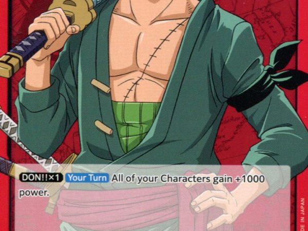 Roronoa Zoro - OP01-01 - Leader - English - One Piece TCG OP-01