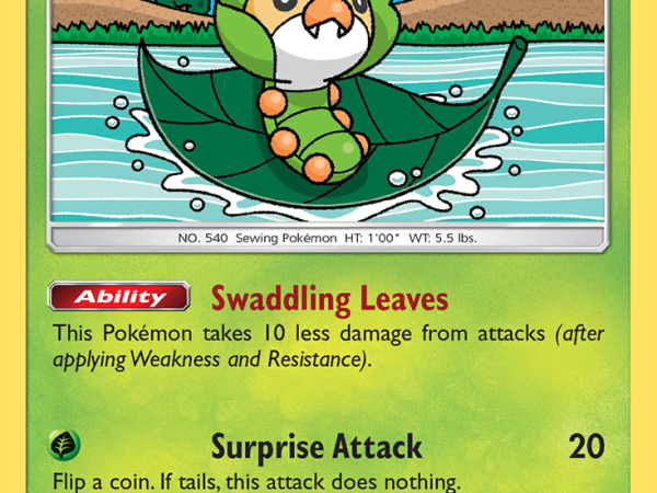 Sewaddle (7/236) [Sun & Moon: Unified Minds]