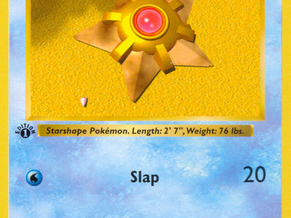 Staryu (65/102) (Shadowless) [Base Set 1st Edition]