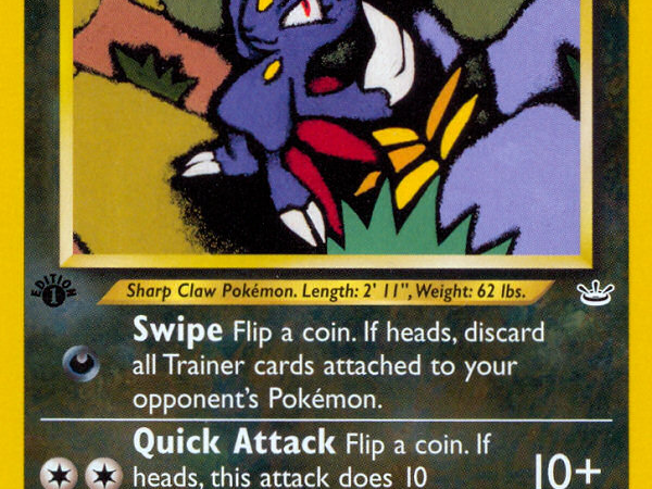 Sneasel (24/64) [Neo Revelation 1st Edition]
