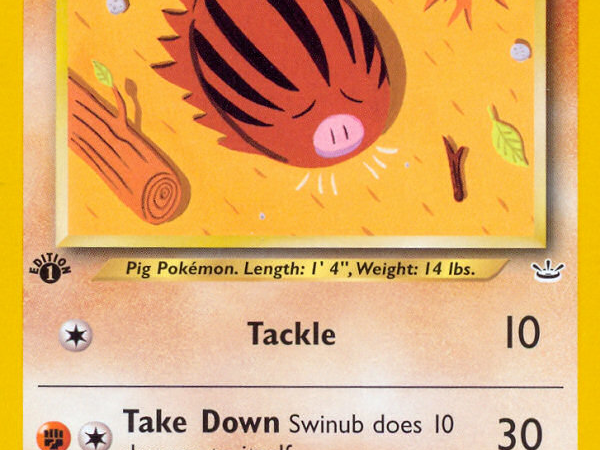 Swinub (57/64) [Neo Revelation 1st Edition]
