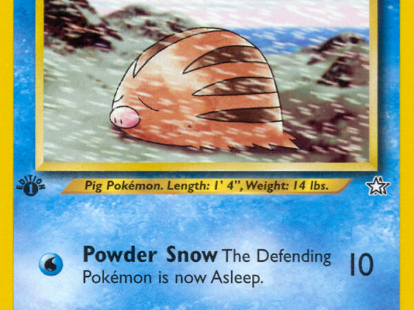 Swinub (79/111) [Neo Genesis 1st Edition]
