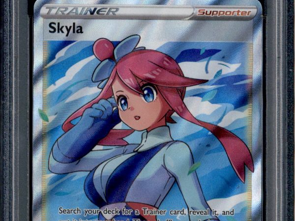 Skyla - 072/072 - PSA 9 - Full Art - Shining Fates - Pokemon - 80040