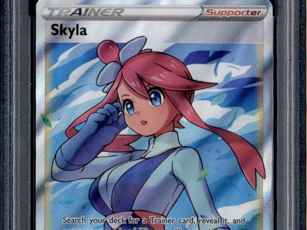 Skyla - 072/072 - PSA 9 - Full Art - Shining Fates - Pokemon - 80039