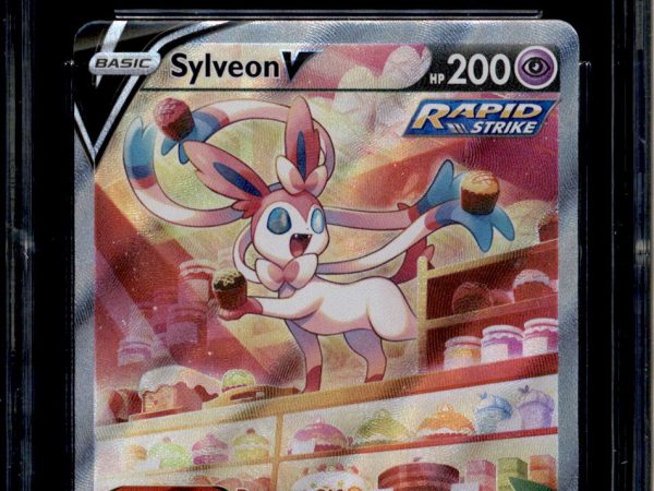 Sylveon V - 184/203 - CGC 10 - Alt Art - Evolving Skies - Pokemon - 92253