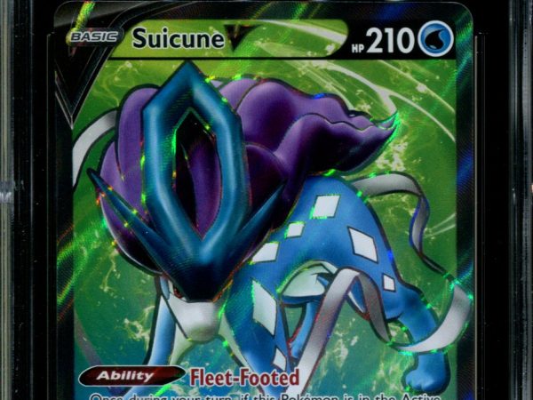 Suicune V - 173/203 - CGC 10 - Evolving Skies - Full Art - Pokemon - 91172