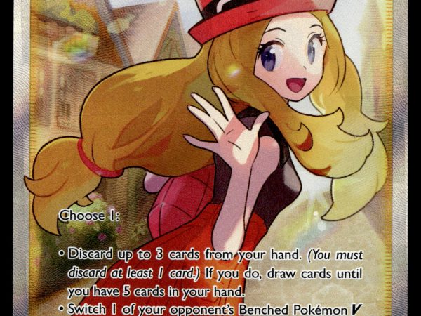 Serena - 193/198 - NM - Full Art - Silver Tempest - Pokemon - A5-5