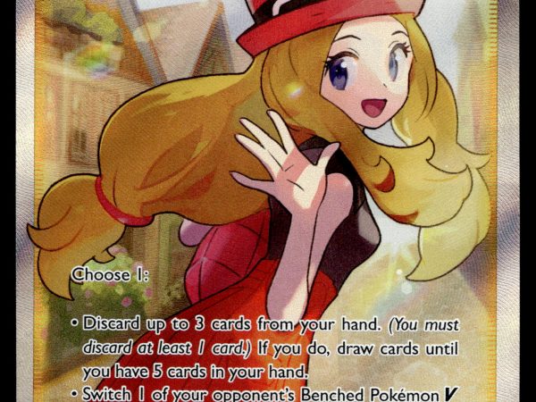 Serena - 193/195 - NM - Full Art - Silver Tempest - Pokemon - C3-21