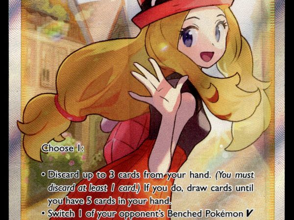 Serena - 193/195 - NM - Full Art - Silver Tempest - Pokemon - C3-25