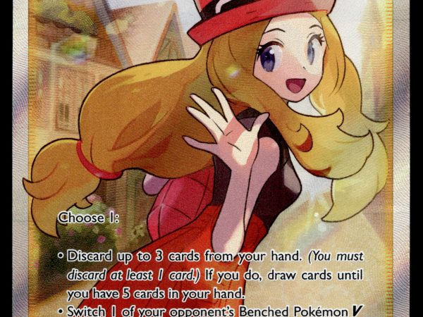 Serena - 193/195 - NM - Full Art - Silver Tempest - Pokemon - C3-24